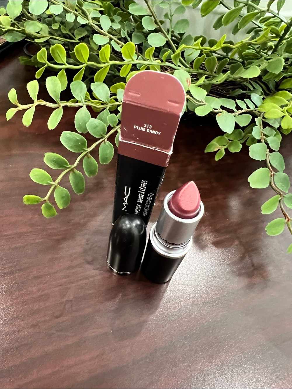 MAC Cosmetics Matte Lipstick Plum Dandy - Dusty Rose
